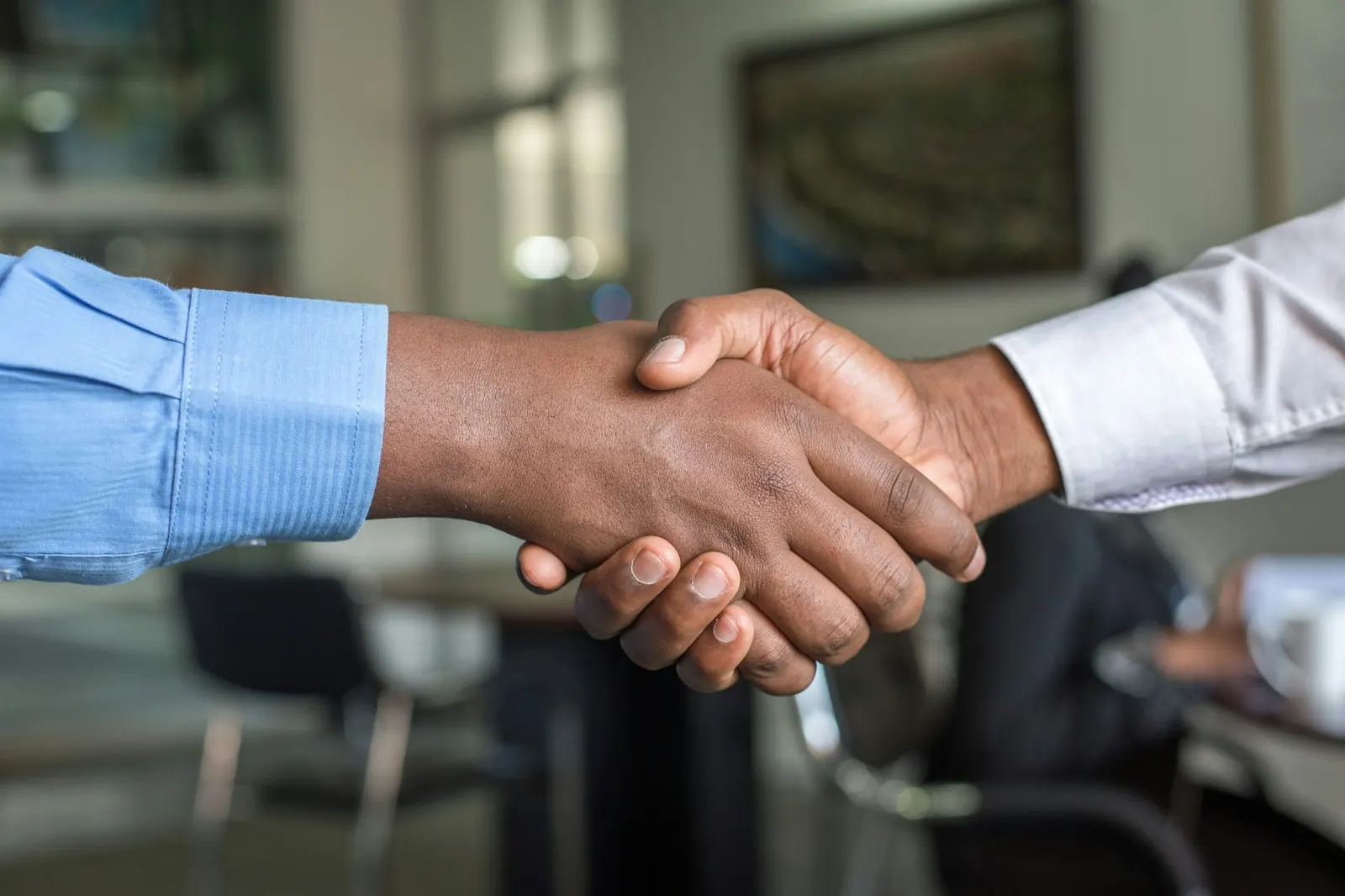 Handshake representing trust and online reputation management by ONS Infosolutions