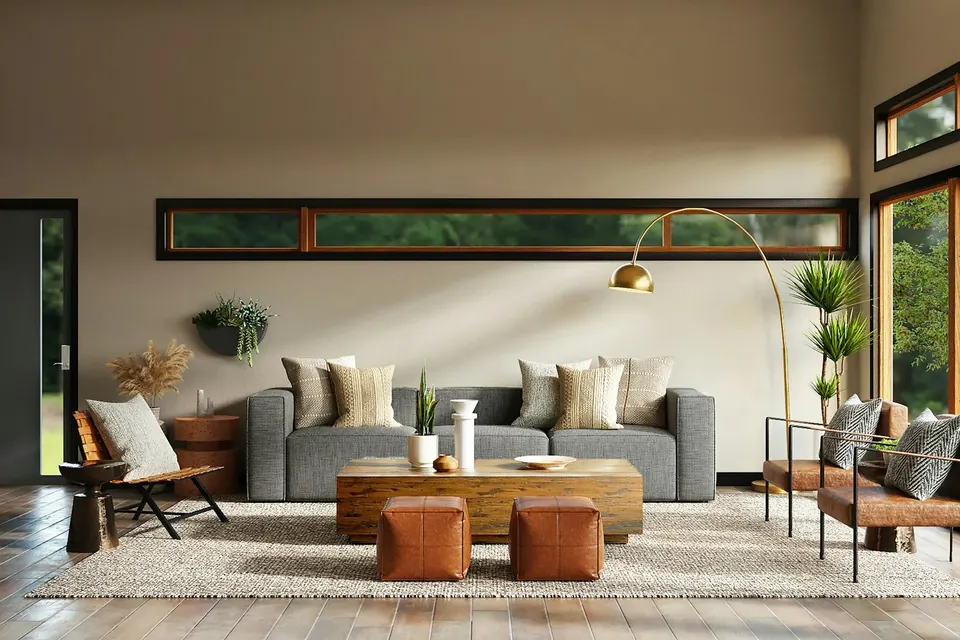 Stylish living room representing Target affiliate marketing for home and lifestyle - ONS Infosolutions